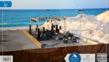 Marseilia held an oriental night at marseilia beach arena, the concert’s zone at marseilia beach4